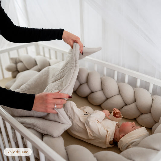 Tresse de lit Prestige Baby | Le détail qui transforme la chambre de bébé