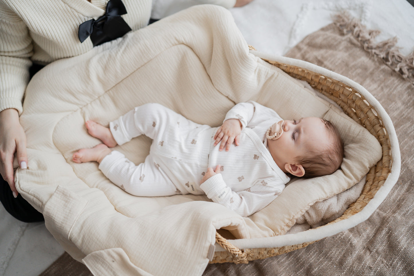 Gigoteuse d’Emmaillotage Prestige | Gigoteuse bébé en gaze de coton