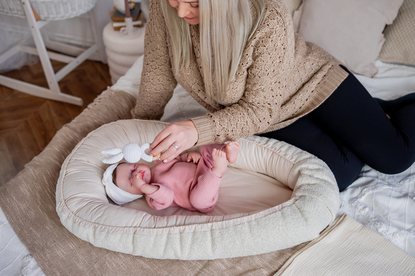 Cocon Prestige Baby "effet Mouton"