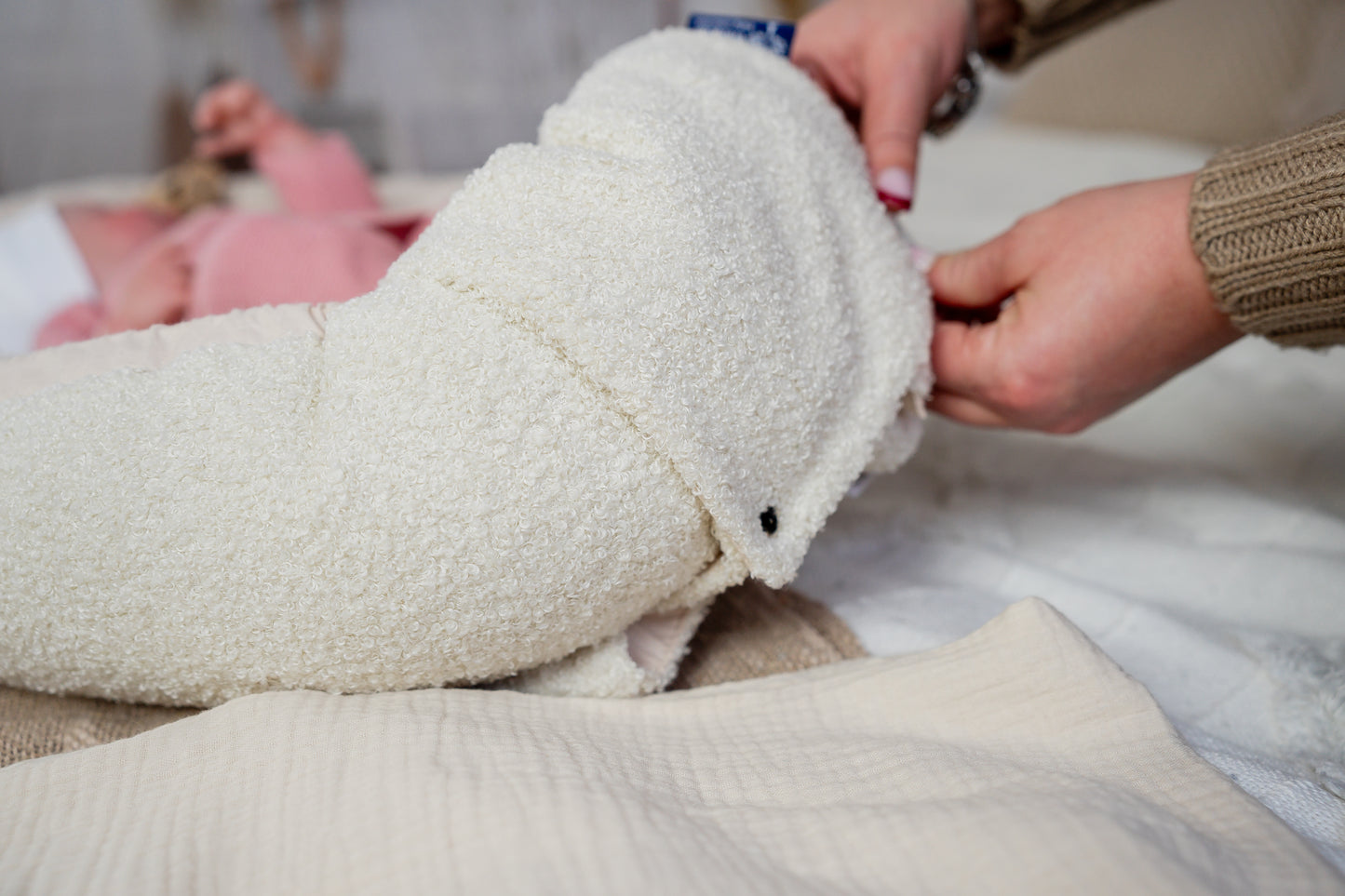 Cocon Prestige Baby "effet Mouton"