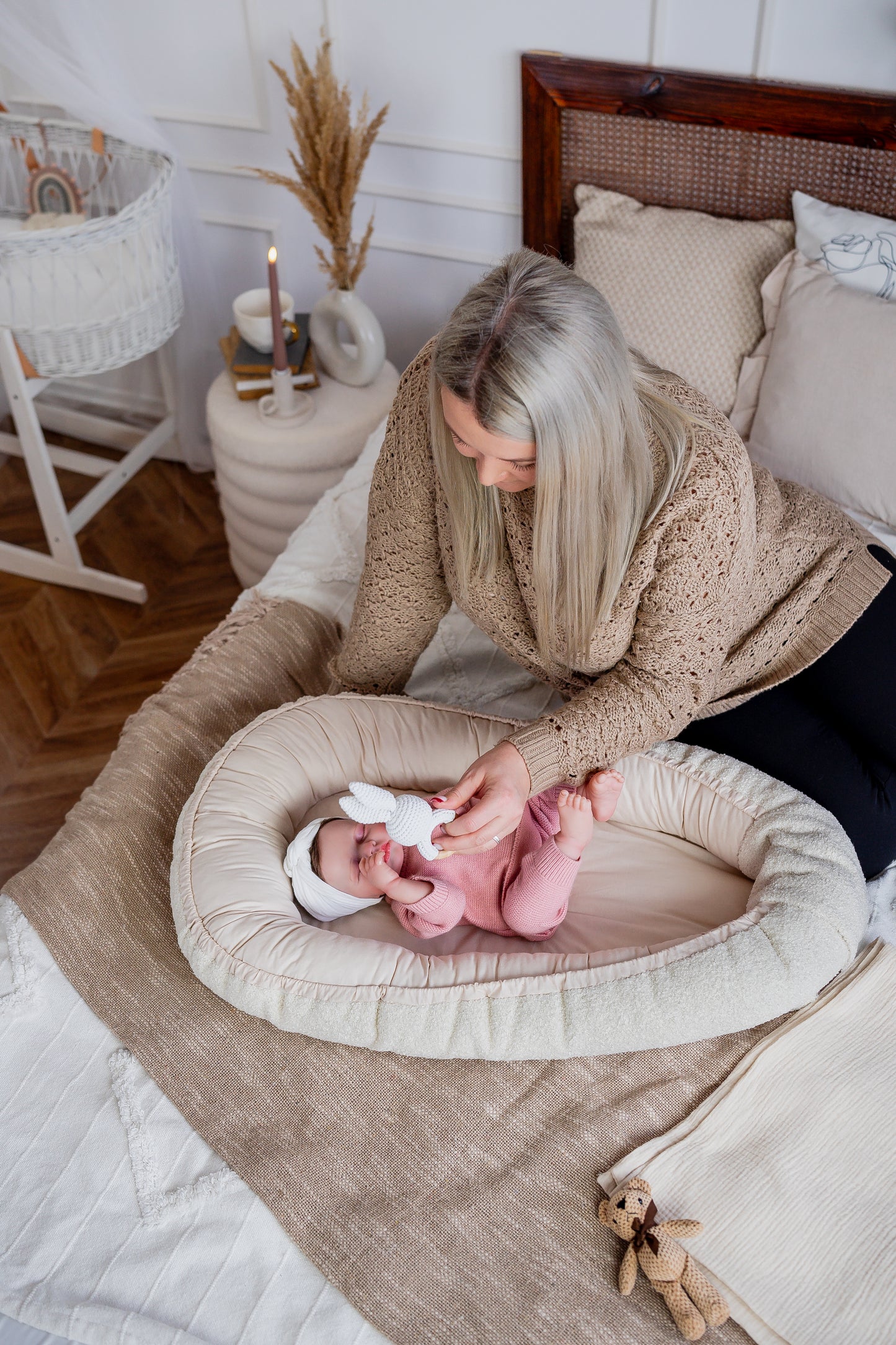 Cocon Prestige Baby "effet Mouton"