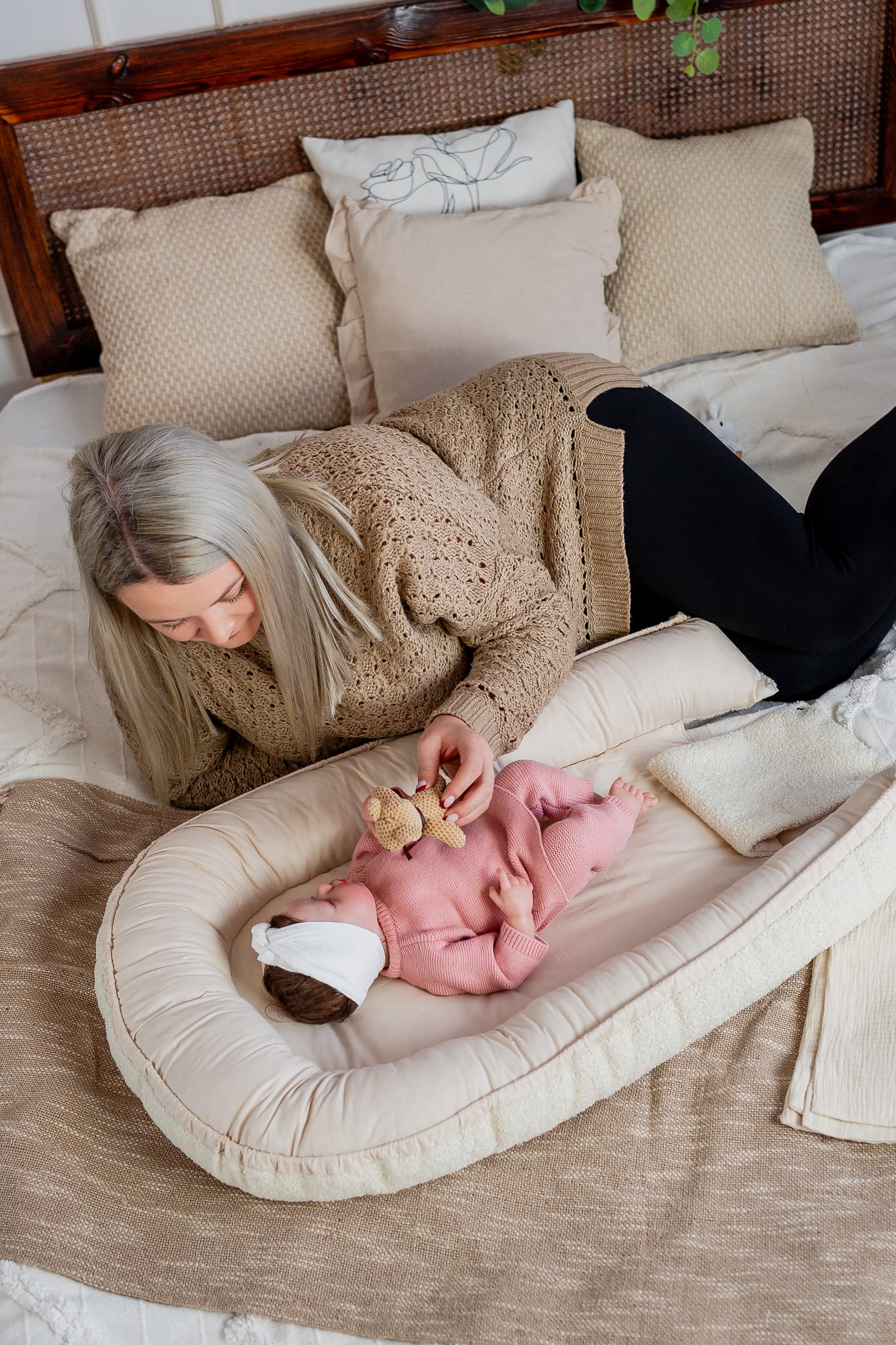 Cocon Prestige Baby "effet Mouton"