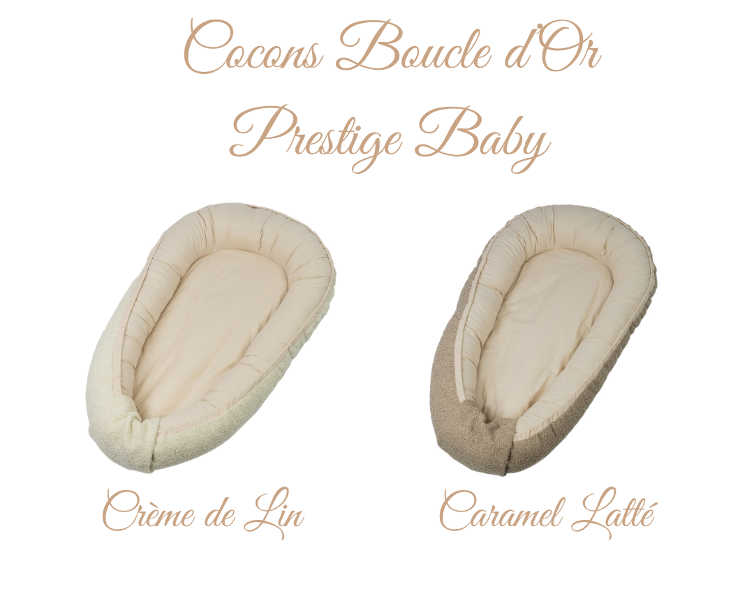 Cocon bébé Boucles d’Or | Réducteur de lit bébé en tissu teddy