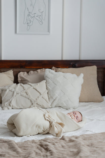 Gigoteuse d’Emmaillotage Prestige | Gigoteuse bébé en gaze de coton