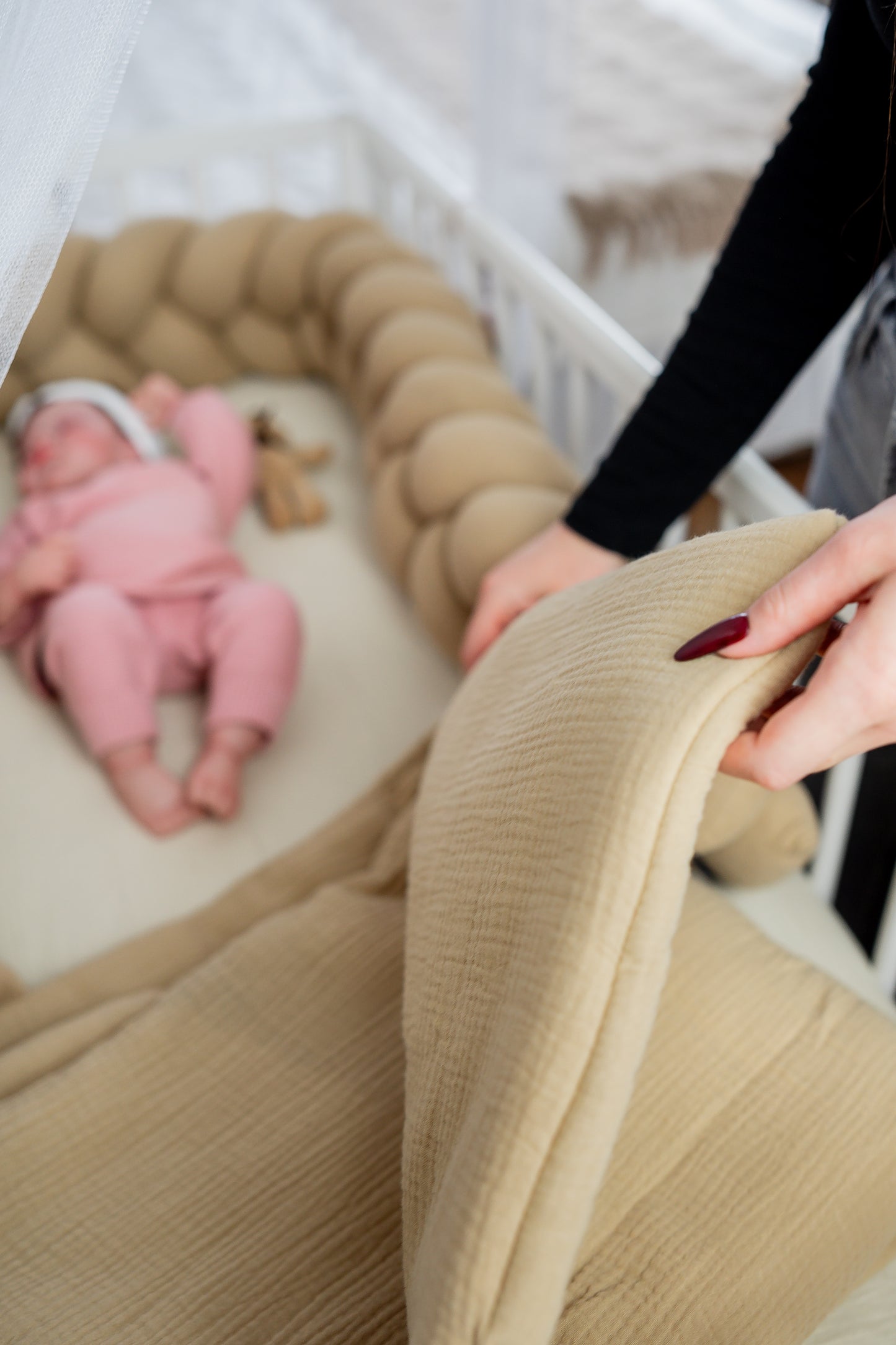 Ensemble couverture matelassée et coussin - OFFERT pour l'achat d'un cocon 🎁