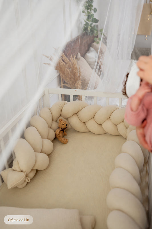 Tresse de lit Prestige Baby | Le détail qui transforme la chambre de bébé