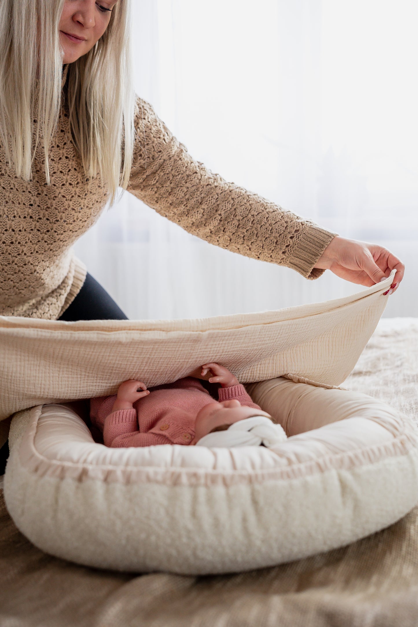 Couverture Fine Prestige | Couverture bébé en gaze de coton douce et respirante
