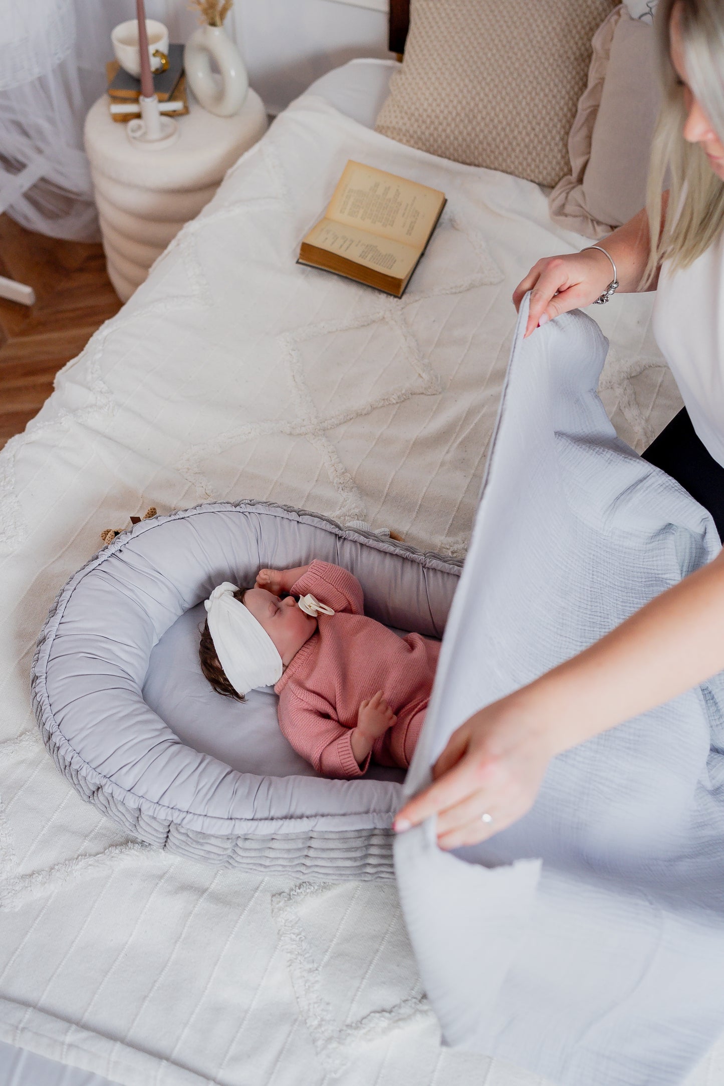 Couverture Fine Prestige | Couverture bébé en gaze de coton douce et respirante