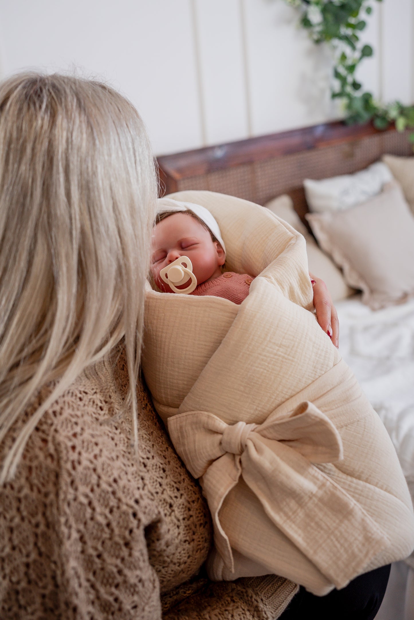 Gigoteuse d’emmaillotage en Mousseline de Coton