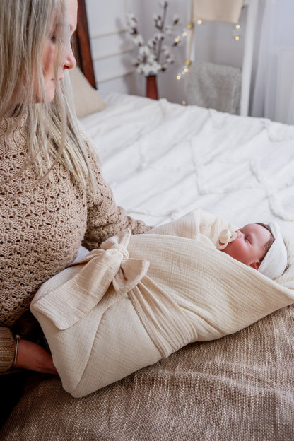 Gigoteuse d’emmaillotage en Mousseline de Coton