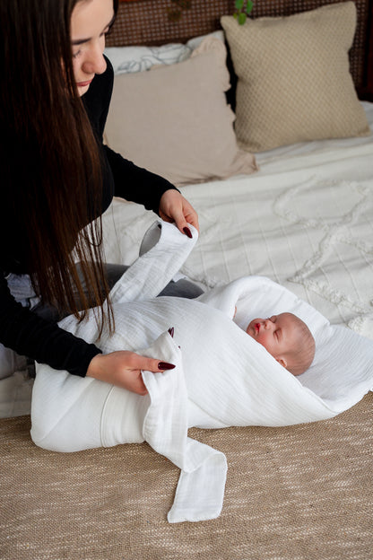 Gigoteuse d’emmaillotage en Mousseline de Coton
