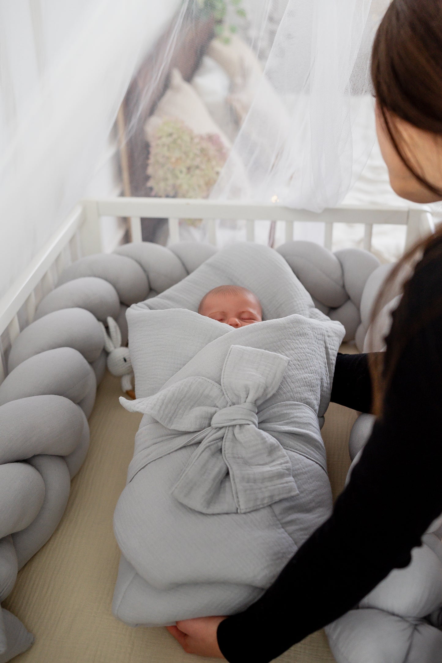 Gigoteuse d’emmaillotage en Mousseline de Coton