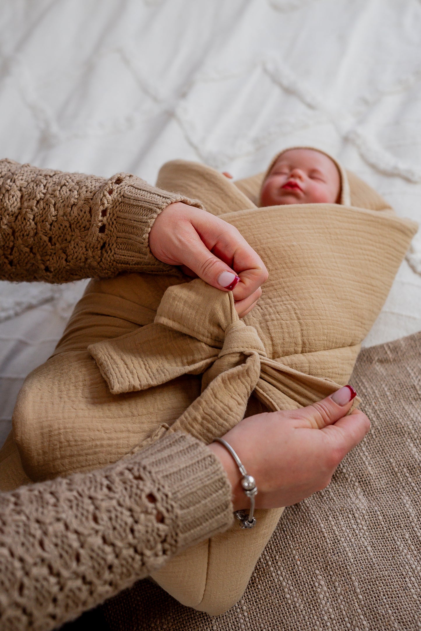 Gigoteuse d’emmaillotage en Mousseline de Coton