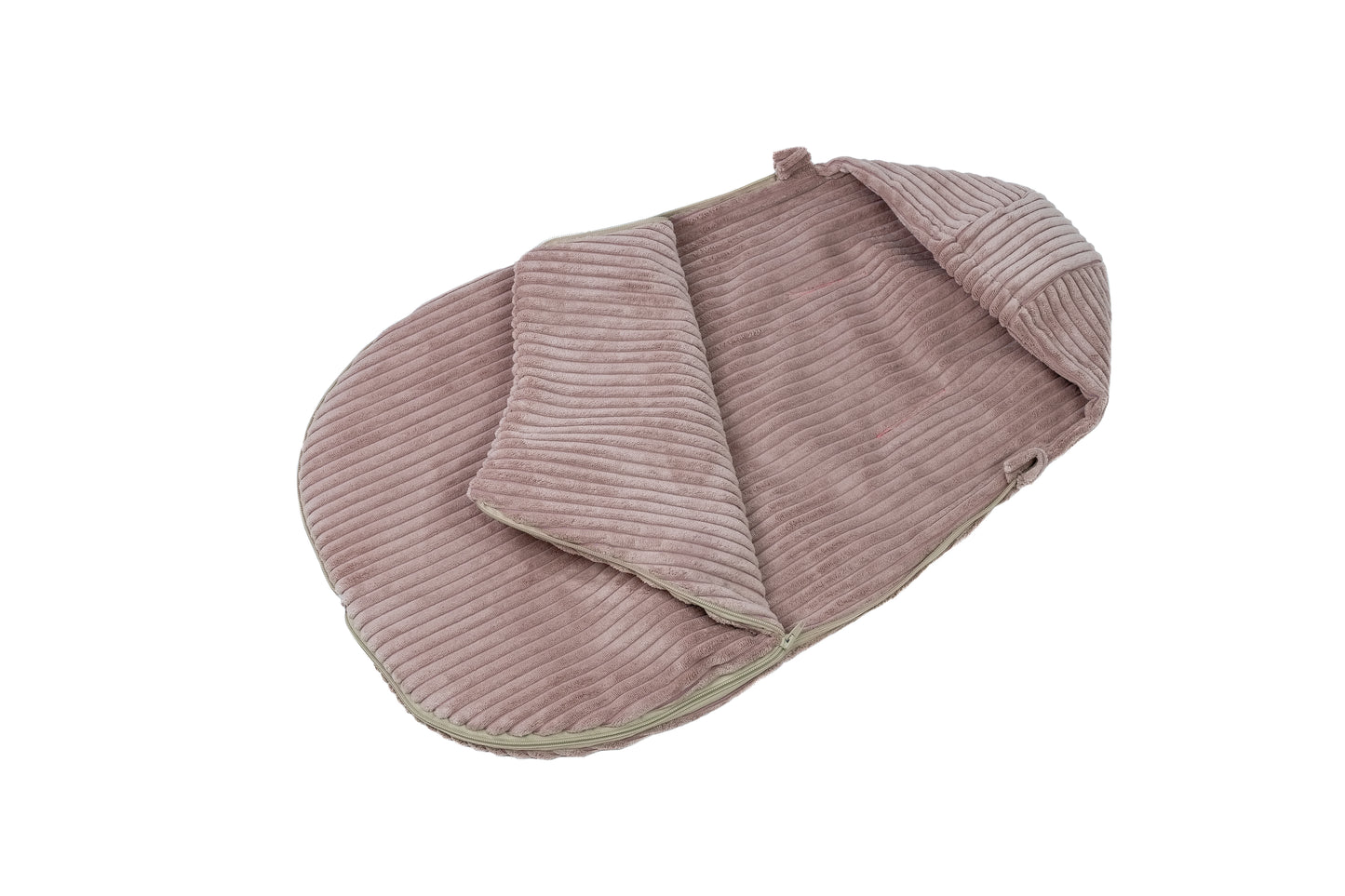 Duo Sortie Bébé Velours d'Amour | Nid d’ange cosy & Sac à langer assortis | Tons colorés