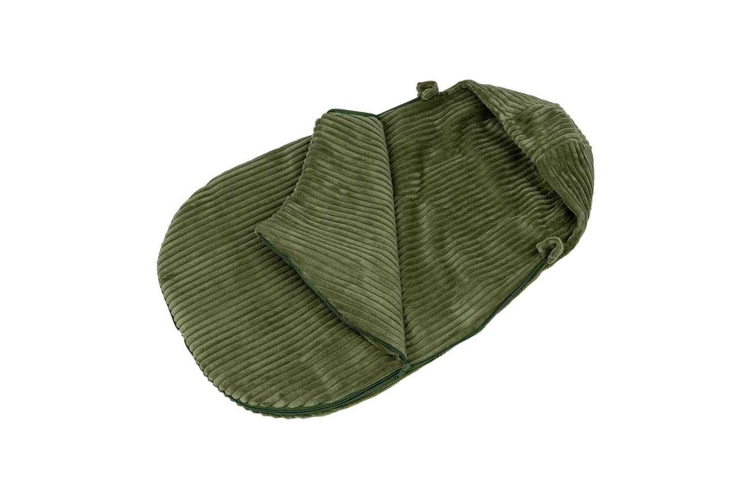 Duo Sortie Bébé Velours d'Amour | Nid d’ange cosy & Sac à langer assortis | Tons colorés