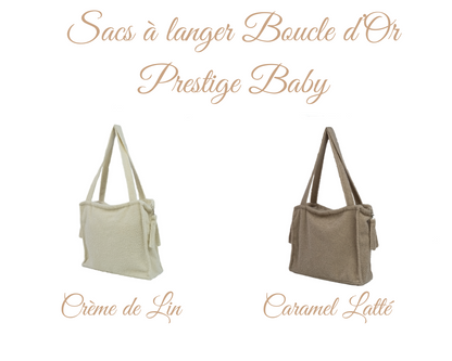 Sac à langer Boucles d’Or | Sac poussette teddy avec tapis à langer