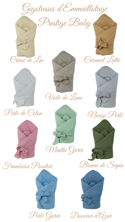 Gigoteuse d’Emmaillotage Prestige | Gigoteuse bébé en gaze de coton