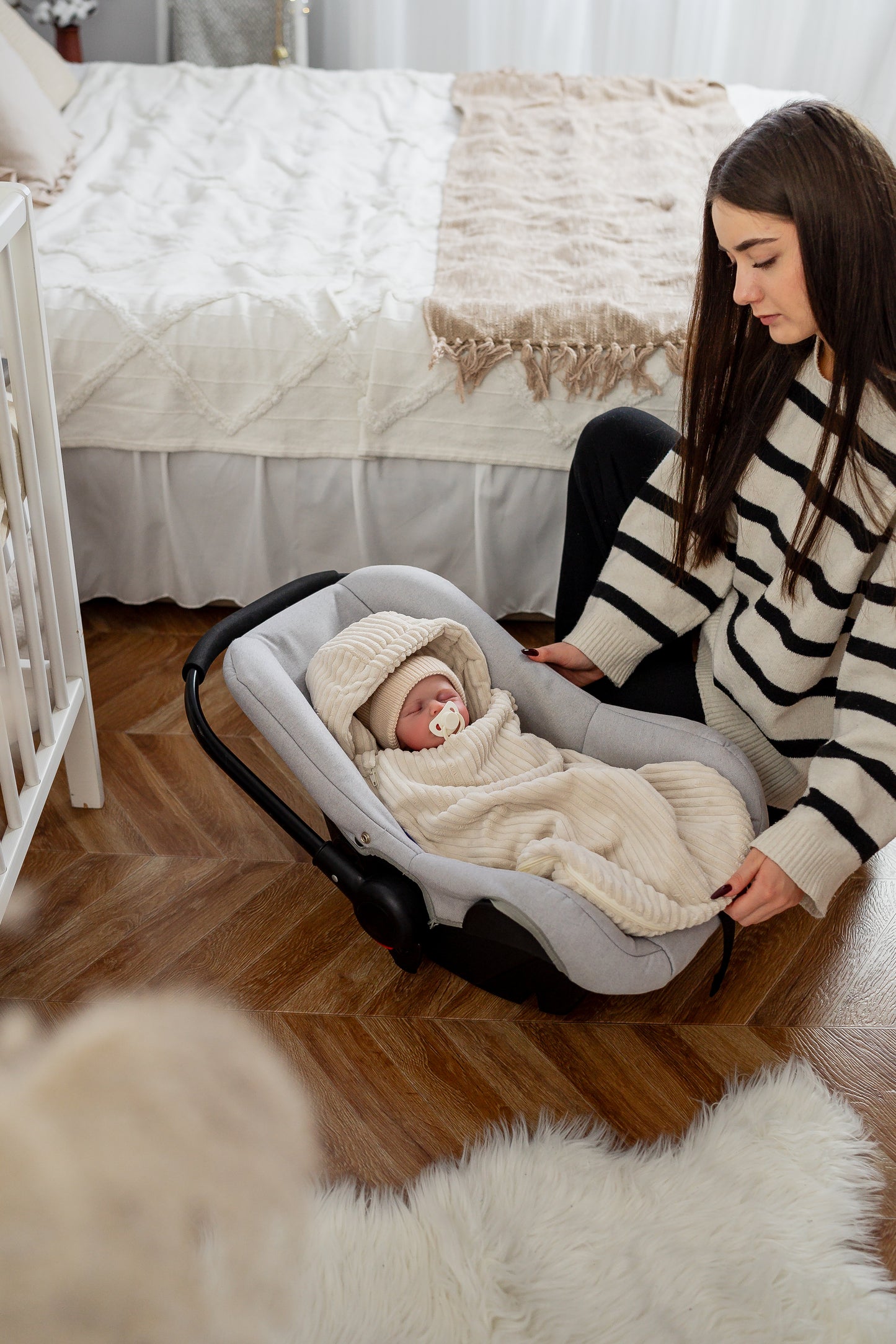 Nid d’ange Prestige Baby "Velours Côtelé"