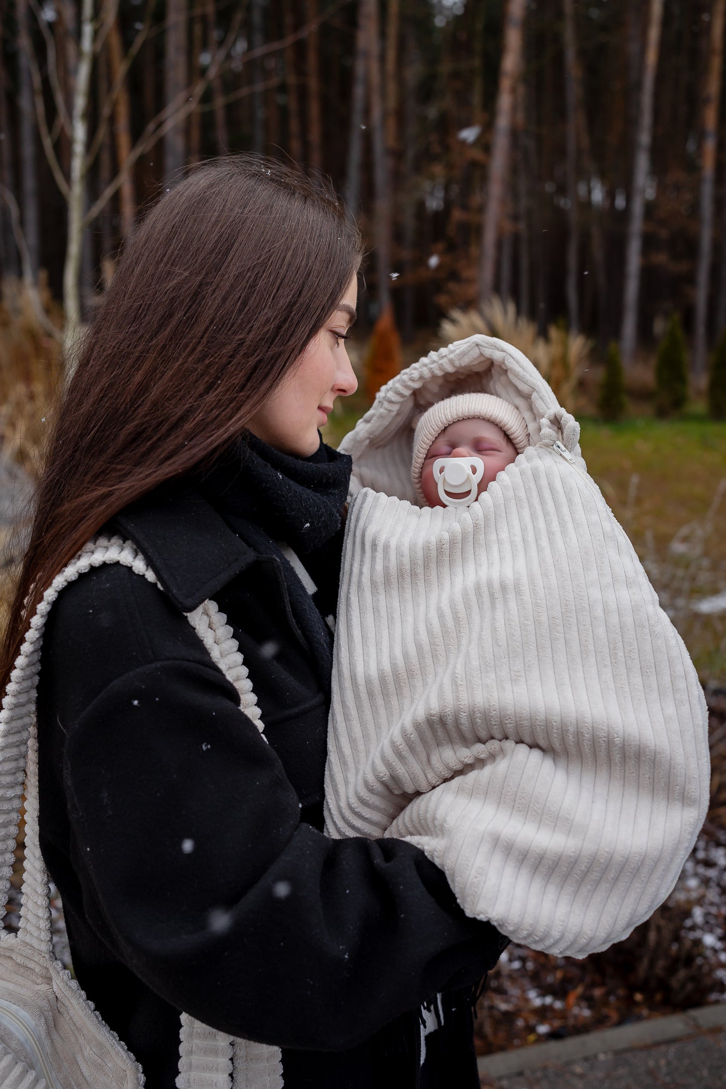 Nid d’ange Prestige Baby "Velours Côtelé"