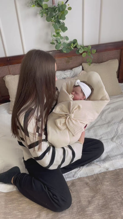 Gigoteuse d’emmaillotage en Mousseline de Coton