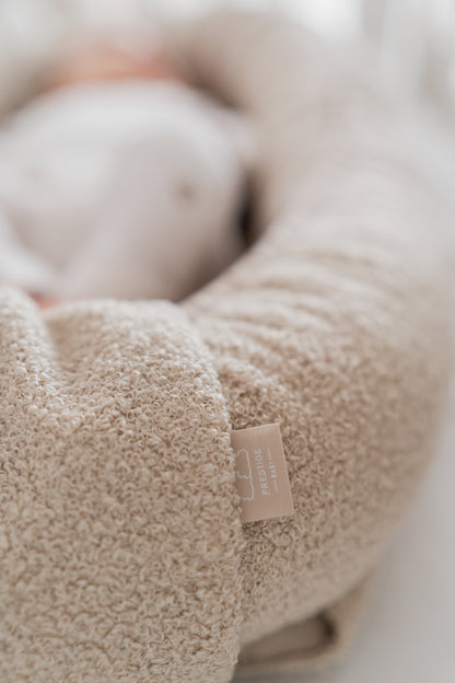 Pack Naissance Prestige Boucles d'Or | Cocon, Nid d’ange & Sac à langer assortis