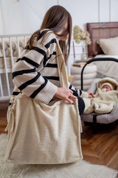 Sac à langer "Boucles d'Or" avec son tapis à langer - 💝 Offre Pack Naissance