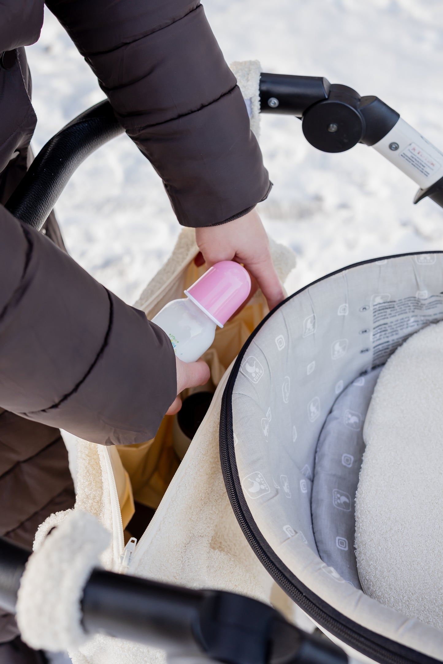 Sac à langer "Boucles d'Or" avec son tapis à langer - 💝 Offre Pack Naissance