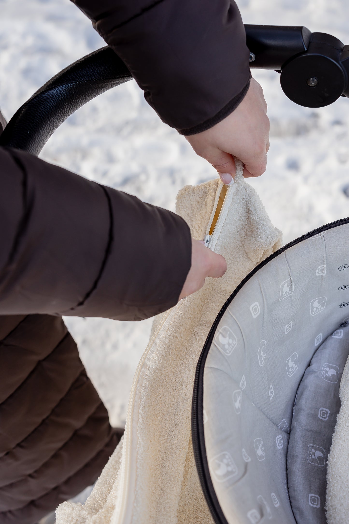 Sac à langer "Boucles d'Or" avec son tapis à langer - 💝 Offre Pack Naissance