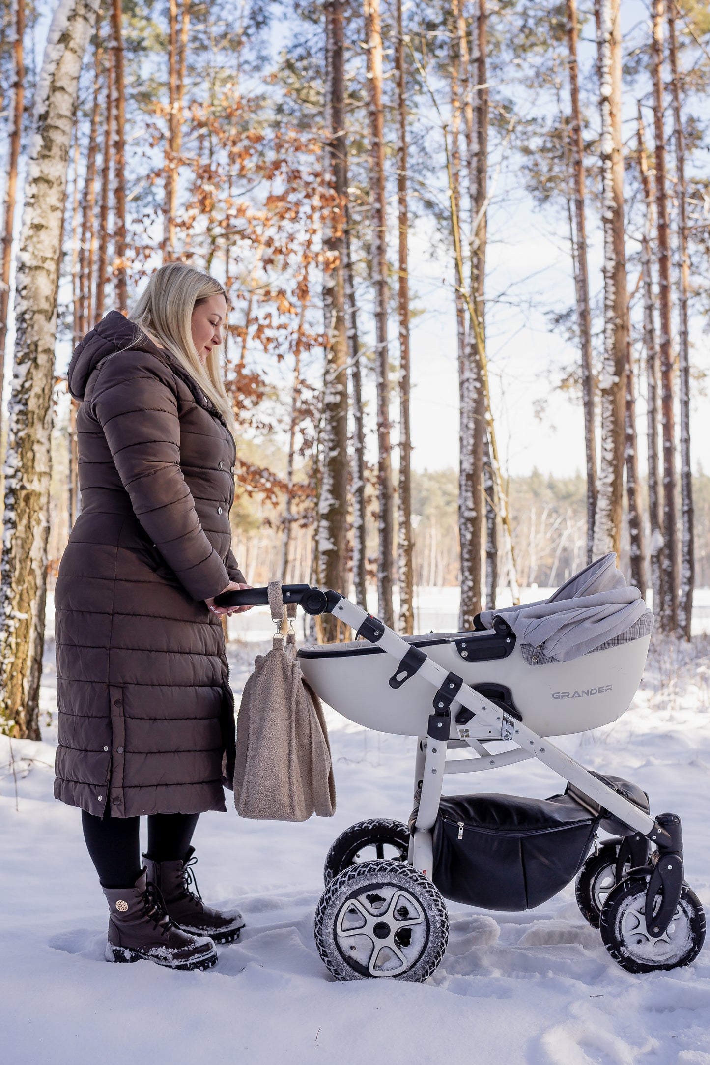 Sac à langer "Boucles d'Or" avec son tapis à langer - 💝 Offre Pack Naissance