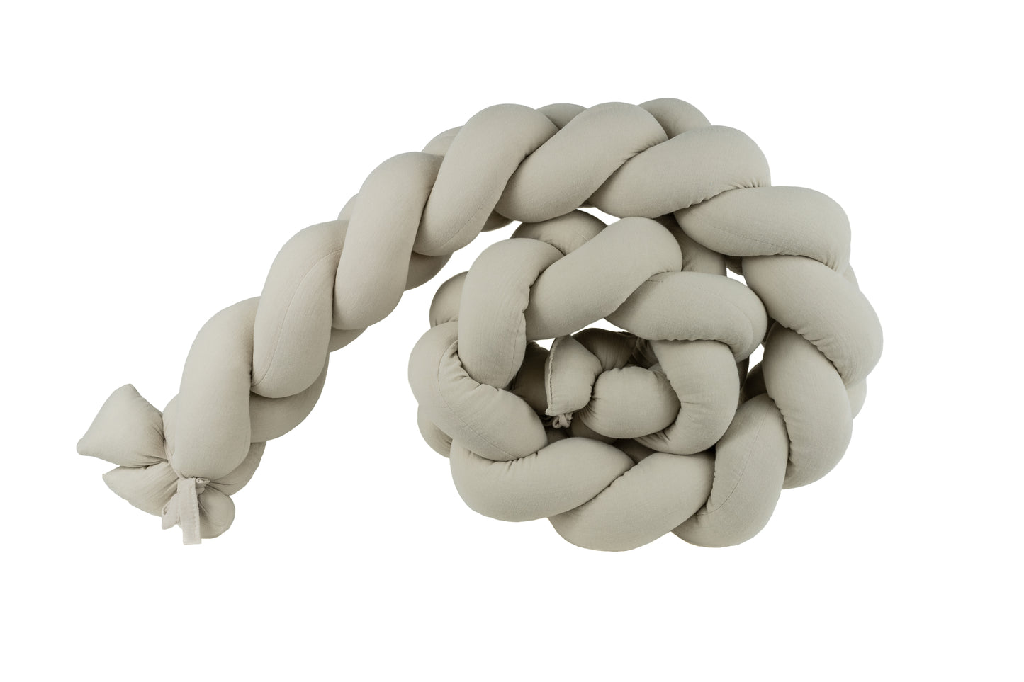 Protège-lit tressé en Mousseline de Coton